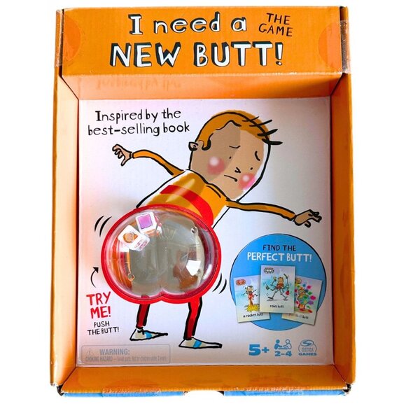 I Need a New Butt Kids Board Game Ages 5+ NEW - Picture 1 of 8